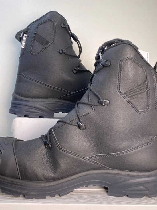 Haix Rescue Extreme Mens Size 13 Black Synthetic Leather Composite Toe Boot main image 5